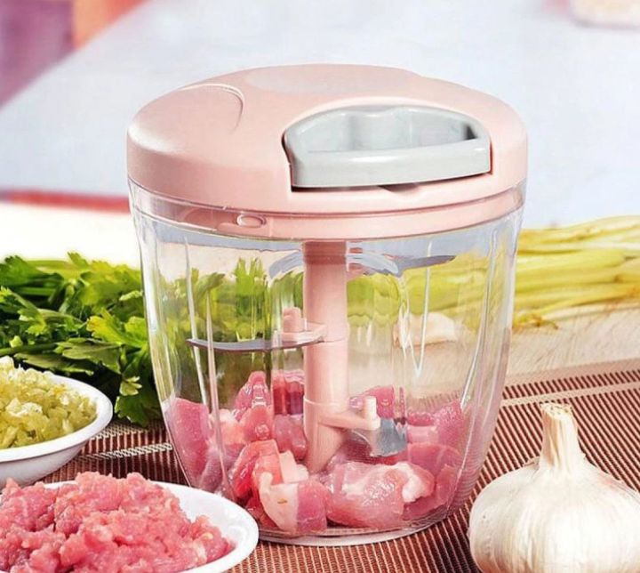 Hand Chopper(900ML with 5 Blades / 500ML with 3 Blades)