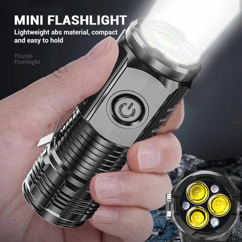3 Core LED Mini Flashlight