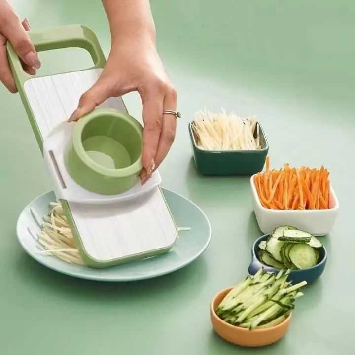 5-in-1 Multifunctional Stainless Steel Vegetable Cutter