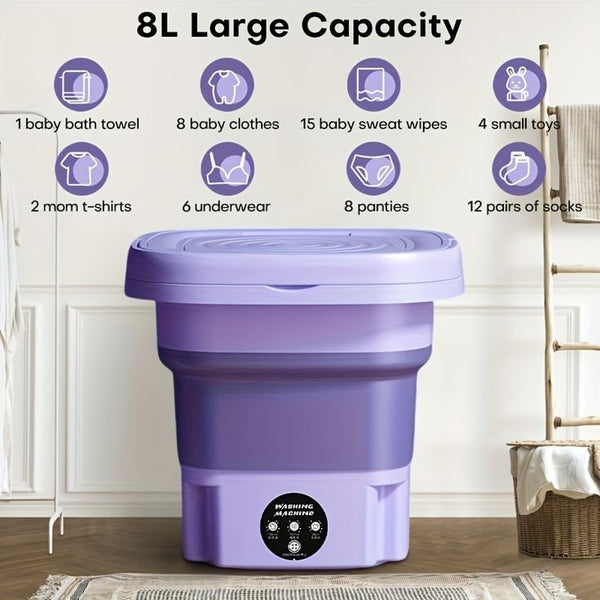 Portable Mini Washing Machine